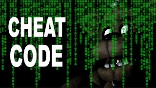 SUPER SECRET Cheat Code In Five Nights At Freddy's 3 (Cheats Codes)