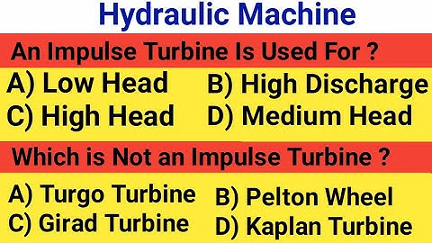 Top 10 Hydraulic Machine Objective Questions And Answer For All Competitive Exams || NMDC || SSC JE