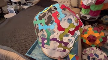 Inspired by Albert P. Carpenter - Kepler Truncated Icosahedral Polylink - Rotation Video