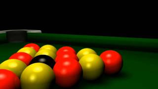 Pooltable 3D animation