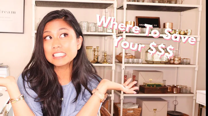 Plan the PERFECT WEDDING On A BUDGET! | TOP 5 DETAILS TO SAVE ON