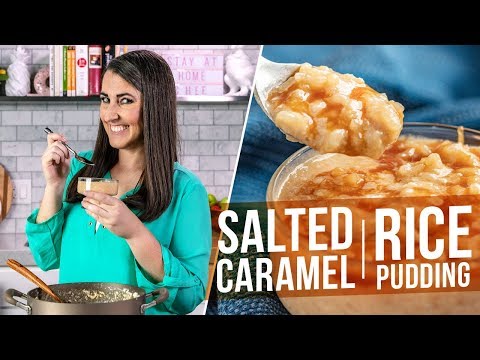 How to Make Salted Caramel Rice Pudding