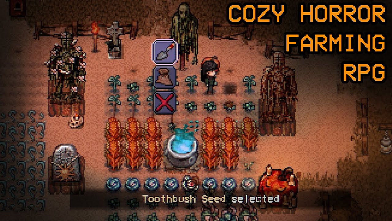 How My Spooky Farming Game Works 👁️ Devlog 👁️ Welcome to Elderfield