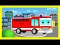 Веселая песенка для детей про машинки   Пожарная, полицейская, мусоровоз и скорая помощь