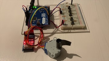 Stepper 28BYJ-48 controlled by arduino