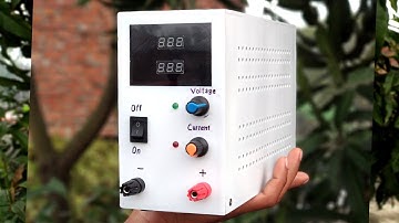DIY Variable Lab Bench Power Supply | 110V/220V to 30V 10A DC Power Supply