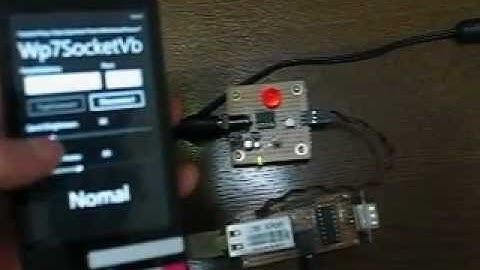 Control Your Own Devices From WindowsPhone7 !! with XPort 03R