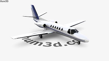 Cessna Citation II 3D model by 3DModels.org
