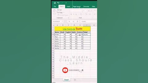 How to use the SUM function in Microsoft ExcelMS Excel - SUMIF Function | SUMIF Formula in Excel |