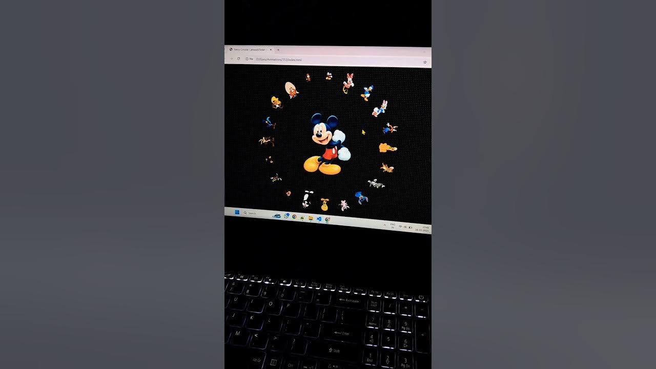 Fancy Circular Carousel/Slider HTML CSS and JavaScript - YouTube