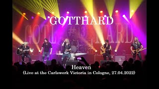 GOTTHARD - Heaven (Live in Köln 2022, HD)