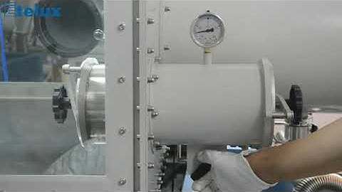 Etelux Glovebox Antechambers use method