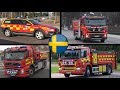 🚒 Brandbilar på utryckning / Swedish fire engines responding