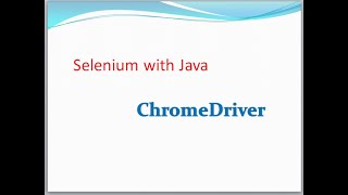 Session 3 : chromedriver