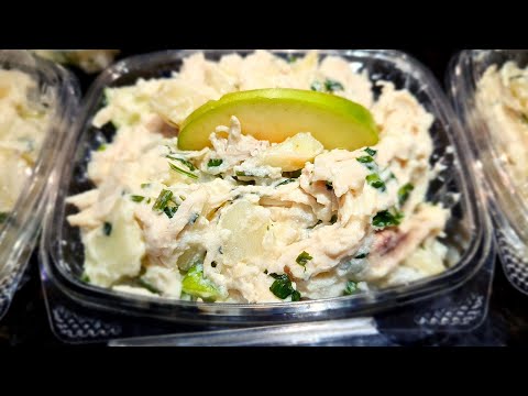 Video: Ensalada De Manzana Verde Y Pollo