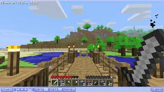 starting on a spider farm! / Minecraft lets play / ep 26