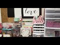 Dollar Tree Storage Organization & How I Use It In My Craftroom💖