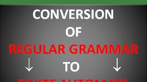 LECTURE#18| CONVERSION FROM REGULAR GRAMMAR TO FINITE AUTOMATA| FROM TYPE-3 GRAMMAR TO NFA