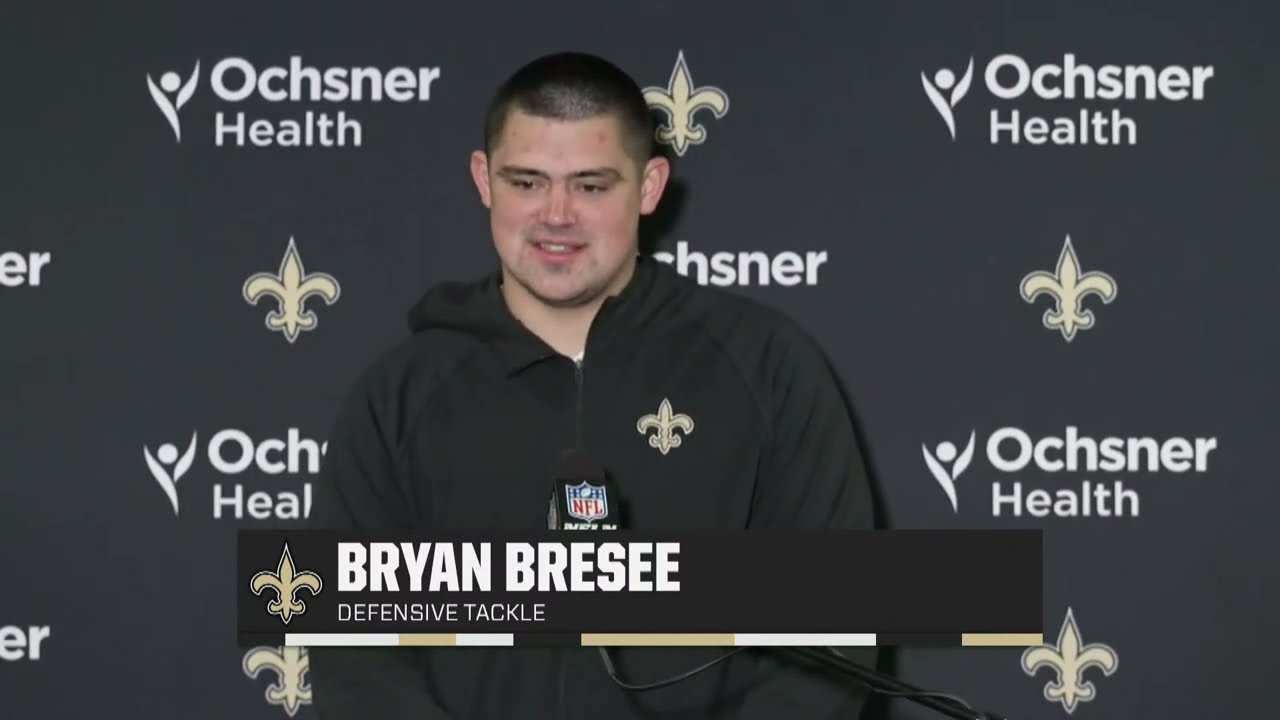 Bryan Bresee talks FG Block at New York | Saints-Giants Postgame