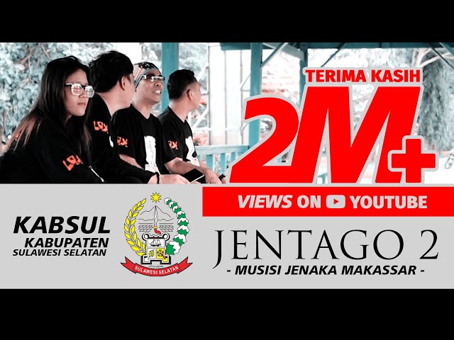 Musisi Jenaka Makassar - KABSUL | Kabupaten Sulawesi Selatan ( Official Music Video ) class=