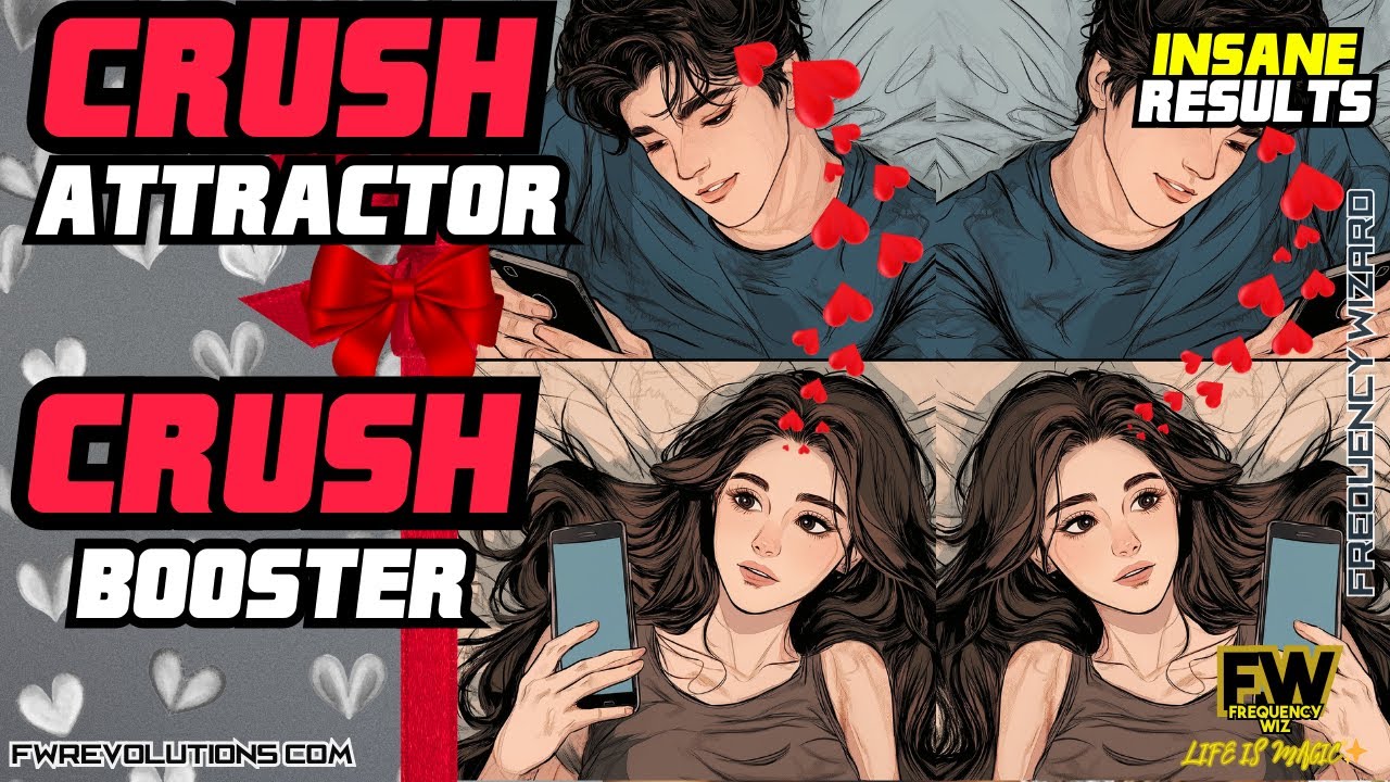 💘CRUSH MAGNETIZER💘 They Can’t Stop Thinking About You!  + Attraction Booster✨  5280.1 Hz + 7.83 Hz