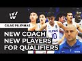 Bagong Coach, Bagong Players para sa WC Qualifiers