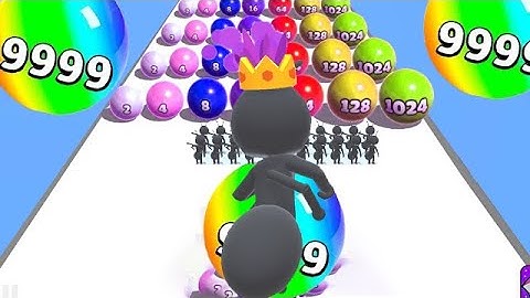 ​TikTok Gameplay Video 2023 - Satisfying Mobile Game Max Levels: Layers Roll, Ball Run 2048 Update