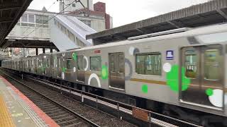 大阪メトロ30000A系　生駒駅発車