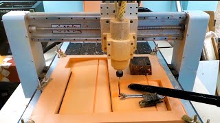 :       | Foam Wing carving on CNC router
