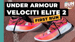 Under Armour Velociti Elite 2 First Run: Three runners try Under Armour’s upgraded super-shoe by The Run Testers 6,220 views 3 weeks ago 16 minutes