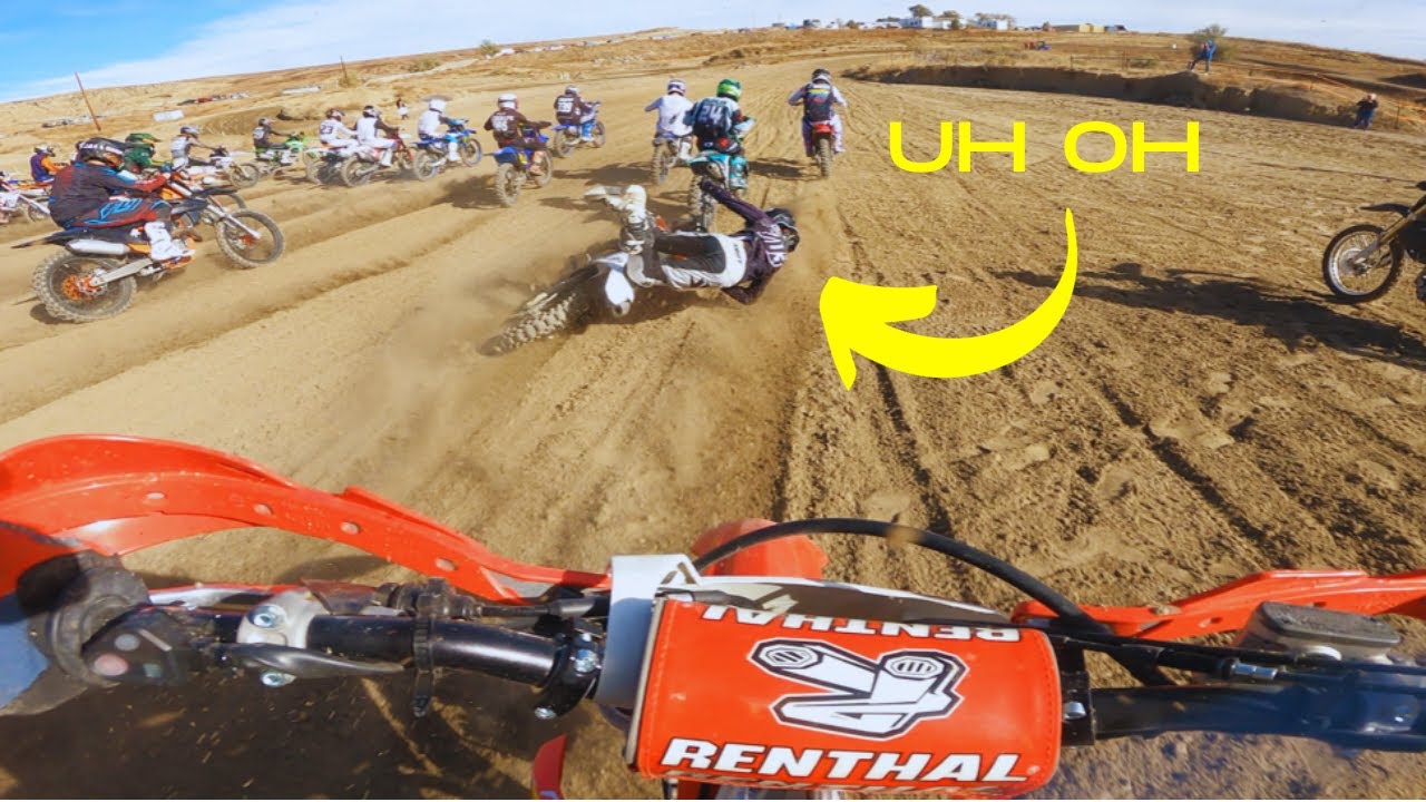 When playing it safe on a start doesn't work out - Aztec MX Winter ...