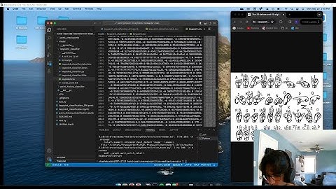 Mini Project 3 - Sign Language Translator (Python, OpenCV, Mediapipe)