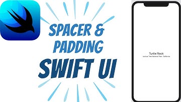 How to Create Spacer Between Views, Padding in Swift UI - Swift 5, Xcode 11, Swift UI Tutorials - #3