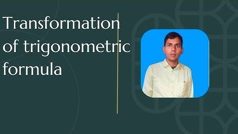 Transformation of product into sum or difference #maths #viral #tricks