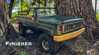 RC4wd K10 Build Off 2024, Finale, Scale Hay in the Squarebody