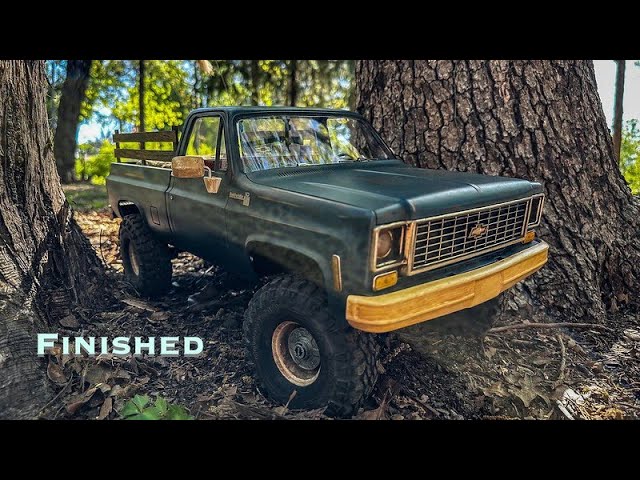 RC4wd K10 Build Off 2024, Finale, Scale Hay in the Squarebody