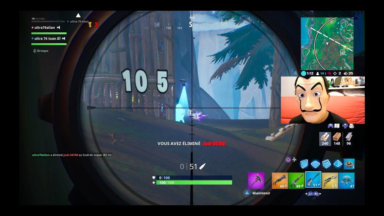 la loose sur fortnite - YouTube