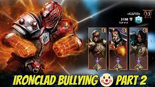 Ironclad Bullying Clown Part 2 🤡 || Shadow Fight 4