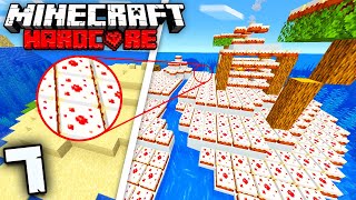 An EDIBLE BIOME In Minecraft Hardcore (#7)