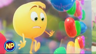 Gene Gets Stuck in Candy Crush | The Emoji Movie | Now Playing