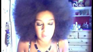 HOW TO DETANGLE AND COMB AFRO HAIR PART 3