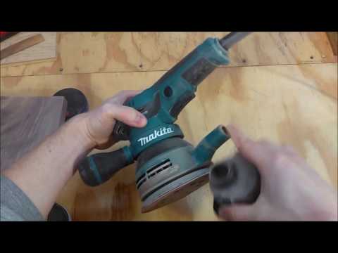 Makita BO5041 5" Random Orbital Sander Review