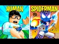 Human to elemental spiderman roblox