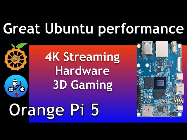 Optimised Ubuntu for Orange Pi 5 