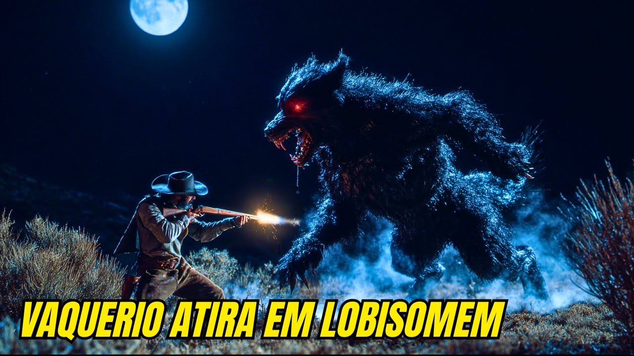 VAQUEIRO E SEUS HOMENS CERCARAM O LOBISOMEM… O FIM SURPREENDEU A TODOS – HISTÓRIA DE TERROR