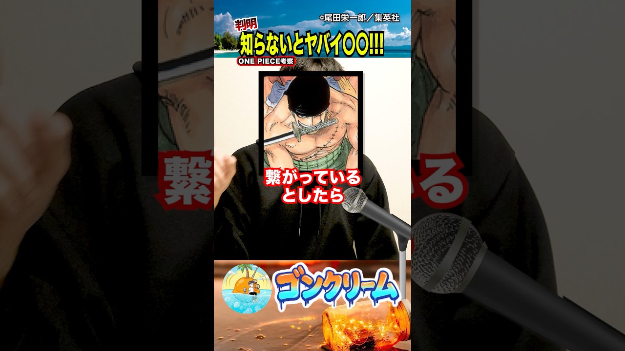 【判明!!ゾロの左目の傷の目のヤバイ謎…3選‼️】ミホークとの修行の回想と最強イム様の強化ソマーズ聖との戦い〇〇！最新1195話の伏線と感想2選！悪魔の実の面白い考察！麦わらの一味ワンピースネタバレ
