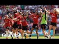 Manchester United Women celebrate FA Cup triumph and first major trophy