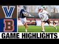 Villanova vs brown lacrosse highlights  2024 college lacrosse  ncaa lacrosse