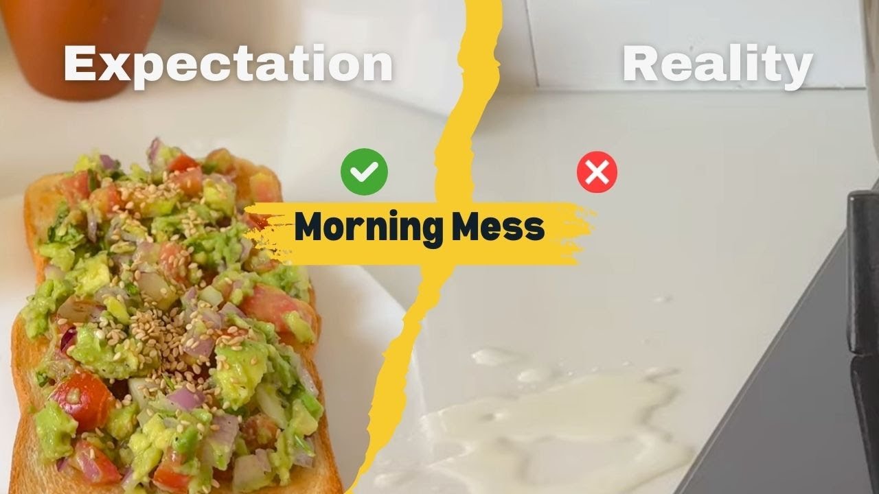 My Unfiltered 10-Min Morning Routine 🥑☕️ | Real Life is fake Perfection |When East meets West🌍🥑