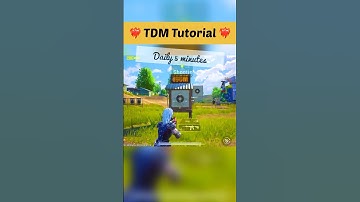 TDM Tutorial (Jiggle practice) Tips and Tricks ❤️‍🔥 #shorts #pubg #bgmi